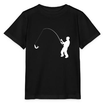 angling - Stanley/Stella MINI CREATOR Kids’ T-Shirt - black - Front - Mikhail (115cm)