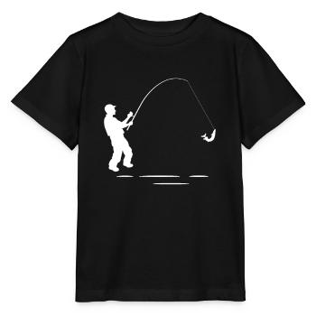 angling - Stanley/Stella MINI CREATOR Kids’ T-Shirt - black - Front - Mikhail (115cm)