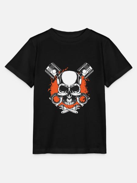 Mechaniker KFZ Auto Werkstatt Garage - Stanley/Stella Kinder T-Shirt MINI CREATOR  - Schwarz