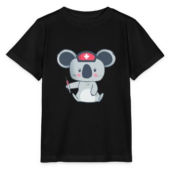 nurse - Stanley/Stella MINI CREATOR Kids’ T-Shirt - black - Front - Mikhail (115cm)