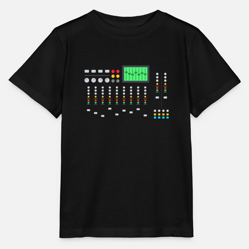 ingénieur du son - T-shirt bio MINI CREATOR Stanley/Stella Enfant - noir