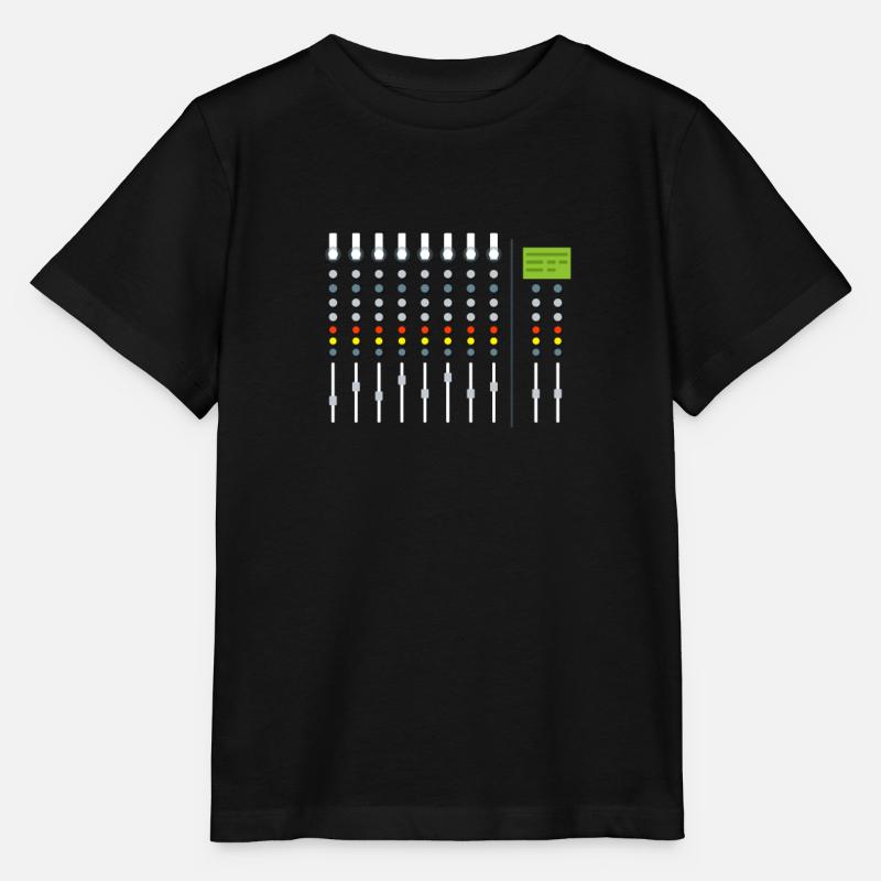 ingénieur du son - T-shirt bio MINI CREATOR Stanley/Stella Enfant - noir