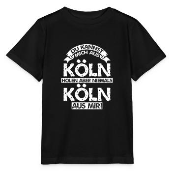 Karneval Köln Kölner - Stanley/Stella Kinder T-Shirt MINI CREATOR  - Schwarz - Vorne - Mikhail (115cm)