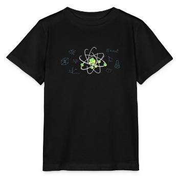 physicist - Stanley/Stella MINI CREATOR Kids’ T-Shirt - black - Front - Mikhail (115cm)