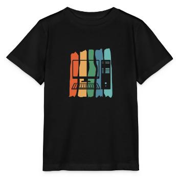 Nerd - T-shirt bio MINI CREATOR Stanley/Stella Enfant - noir - Devant - Mikhail (115cm)