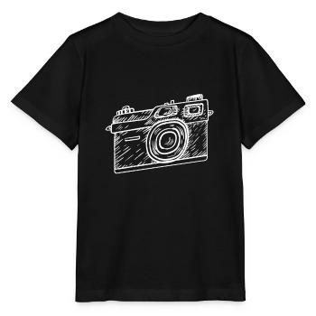 photographe - T-shirt bio MINI CREATOR Stanley/Stella Enfant - noir - Devant - Mikhail (115cm)