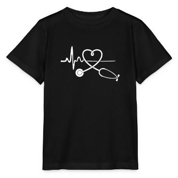 nurse - Stanley/Stella MINI CREATOR Kids’ T-Shirt - black - Front - Mikhail (115cm)