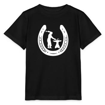 Horse Smith Horseshoe Horsesmith Outil - T-shirt bio MINI CREATOR Stanley/Stella Enfant - noir - Devant - Mikhail (115cm)