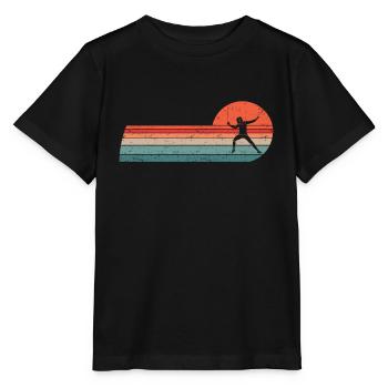 Escrime Escrime Sports Escrime - T-shirt bio MINI CREATOR Stanley/Stella Enfant - noir - Devant - Mikhail (115cm)