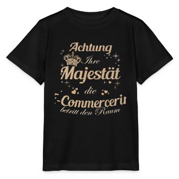 Online-Händler Frauen-Majestät Damen - Stanley/Stella Kinder T-Shirt MINI CREATOR  - Schwarz - Vorne - Mikhail (115cm)