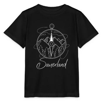 Sauerland Accessoires de randonnée Escalade Camping-car-camping - T-shirt bio MINI CREATOR Stanley/Stella Enfant - noir - Devant - Mikhail (115cm)