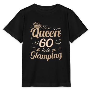 Motorhome Motorhome Caravan 60 years birthday - Stanley/Stella MINI CREATOR Kids’ T-Shirt - black - Front - Mikhail (115cm)
