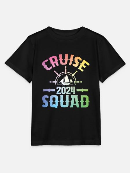 Kreuzfahrtgruppe 2024 - Stanley/Stella Kinder T-Shirt MINI CREATOR  - Schwarz