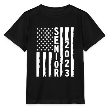 Senior 2023 - T-shirt bio MINI CREATOR Stanley/Stella Enfant - noir - Devant - Mikhail (115cm)
