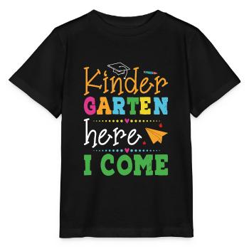 The Nursery School Me Voilà - Stanley/Stella MINI CREATOR Kids’ T-Shirt - black - Front - Mikhail (115cm)