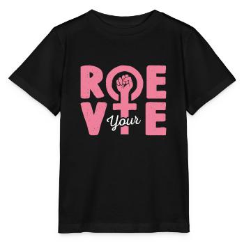 Roe deine Stimme - Stanley/Stella Kinder T-Shirt MINI CREATOR  - Schwarz - Vorne - Mikhail (115cm)