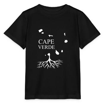 Kap Verde Kapverdisch Cabo Verde Praia Afrika - Stanley/Stella Kinder T-Shirt MINI CREATOR  - Schwarz - Vorne - Mikhail (115cm)