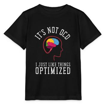 TocD Conscience du trouble obsessionnel-compulsif - T-shirt bio MINI CREATOR Stanley/Stella Enfant - noir - Devant - Mikhail (115cm)