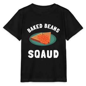 Haricots au lard Haricots en conserve et végétarien végétalien - T-shirt bio MINI CREATOR Stanley/Stella Enfant - noir - Devant - Mikhail (115cm)