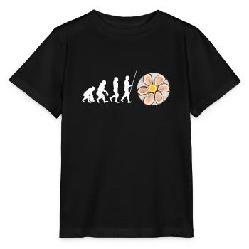 Huîtres écaillées fruits de mer et pelleteuse de palourdes - T-shirt bio MINI CREATOR Stanley/Stella Enfant - noir - Devant - Mikhail (115cm)