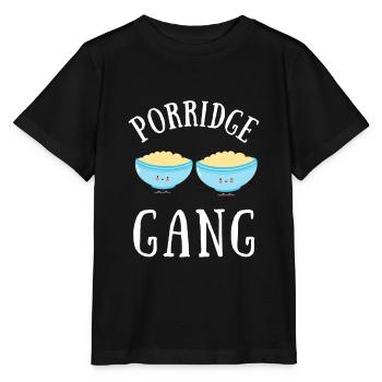 Bouillie céréales Grits Kasha Upma Riz et avoine - T-shirt bio MINI CREATOR Stanley/Stella Enfant - noir - Devant - Mikhail (115cm)