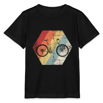 Fahrrad BMX fahren allein Geschenk Pedalen Bike - Stanley/Stella Kinder T-Shirt MINI CREATOR  - Schwarz - Vorne - Mikhail (115cm)