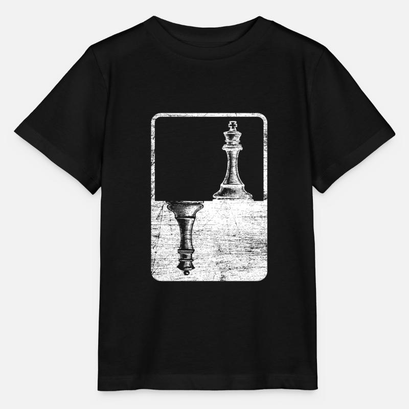 Schach Bauer Läufer Springer Geschenk Idee Nerds - Stanley/Stella Kinder T-Shirt MINI CREATOR  - Schwarz
