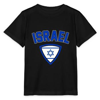 Israel - Stanley/Stella MINI CREATOR Kids’ T-Shirt - black - Front - Mikhail (115cm)