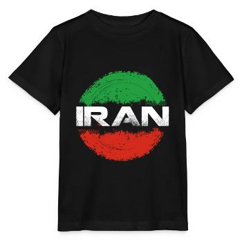 Iran - Stanley/Stella Kinder T-Shirt MINI CREATOR  - Schwarz - Vorne - Mikhail (115cm)