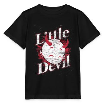 Devil Hunger Eat Hell Gift Purgatory Death - T-shirt bio MINI CREATOR Stanley/Stella Enfant - noir - Devant - Mikhail (115cm)