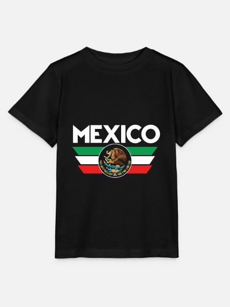 Mexico - Stanley/Stella T-shirt MINI CREATOR til børn - sort