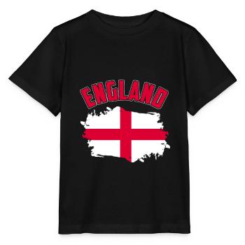 Angleterre - T-shirt bio MINI CREATOR Stanley/Stella Enfant - noir - Devant - Mikhail (115cm)