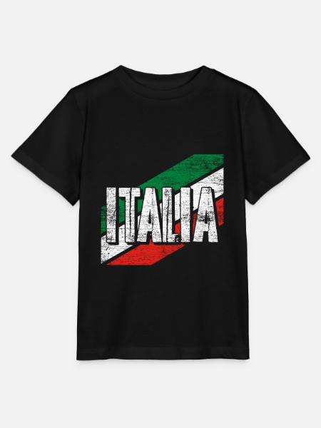 Italie - Stanley/Stella T-shirt MINI CREATOR til børn - sort