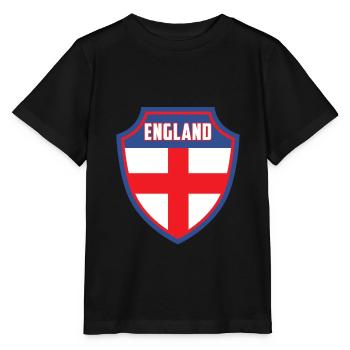 England - Stanley/Stella MINI CREATOR Kids’ T-Shirt - black - Front - Mikhail (115cm)