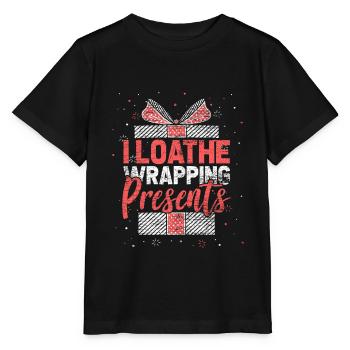 Emballage présente anniversaire de papier d'emballage - T-shirt bio MINI CREATOR Stanley/Stella Enfant - noir - Devant - Mikhail (115cm)