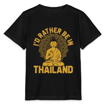 Thailand - Stanley/Stella Kinder T-Shirt MINI CREATOR  - Schwarz - Vorne - Mikhail (115cm)