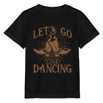 line dance - Stanley/Stella MINI CREATOR Kids’ T-Shirt - black - Front - Mikhail (115cm)