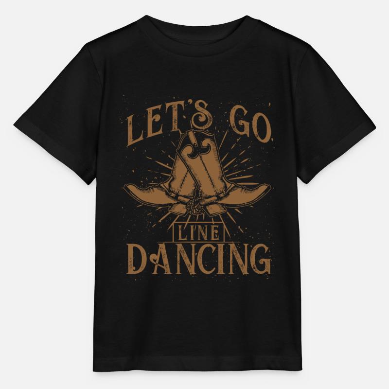 Line Dance - Stanley/Stella Kinder T-Shirt MINI CREATOR - Schwarz