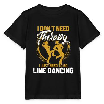 line dance - Stanley/Stella MINI CREATOR Kids’ T-Shirt - black - Front - Mikhail (115cm)