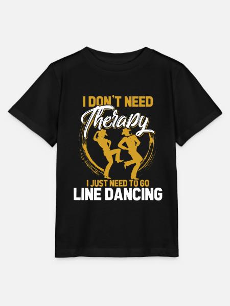 line dance - Stanley/Stella MINI CREATOR Kids’ T-Shirt - black