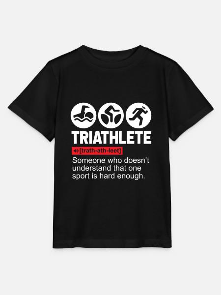 Triathlet - Stanley/Stella Kinder T-Shirt MINI CREATOR - Schwarz
