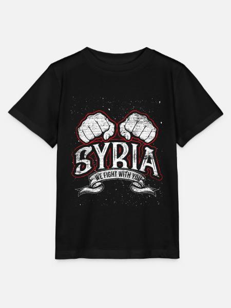 Freies Syrien - Stanley/Stella Kinder T-Shirt MINI CREATOR  - Schwarz