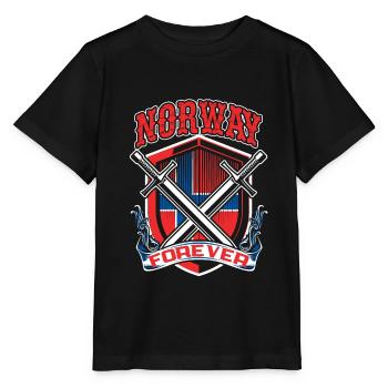 Norway - Stanley/Stella MINI CREATOR Kids’ T-Shirt - black - Front - Mikhail (115cm)