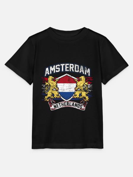 Amsterdam - Stanley/Stella Kinder-T-shirt MINI CREATOR  - zwart