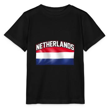 Pays-Bas Pays-Bas Pays-Bas - T-shirt bio MINI CREATOR Stanley/Stella Enfant - noir - Devant - Mikhail (115cm)