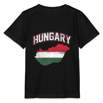 Hungary - Stanley/Stella MINI CREATOR Kids’ T-Shirt - black - Front - Mikhail (115cm)