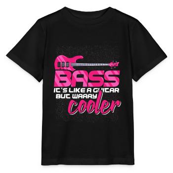 Bassist - Stanley/Stella Kinder T-Shirt MINI CREATOR  - Schwarz - Vorne - Mikhail (115cm)