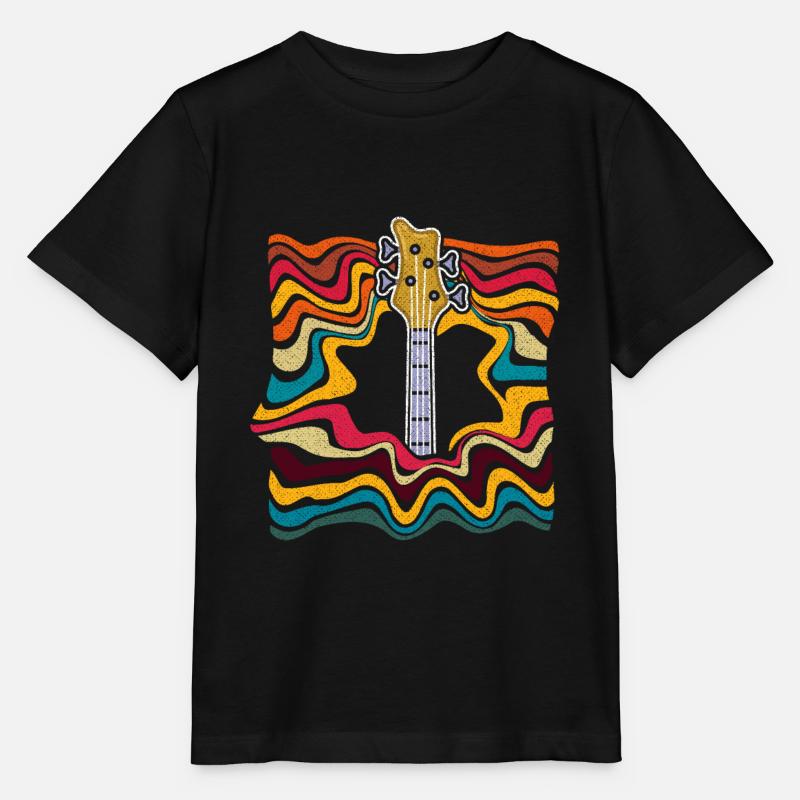 basse - T-shirt bio MINI CREATOR Stanley/Stella Enfant - noir