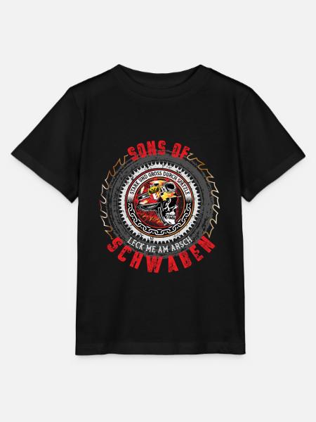 SONS OF SCHWABEN - Stanley/Stella Kinder T-Shirt MINI CREATOR - Schwarz