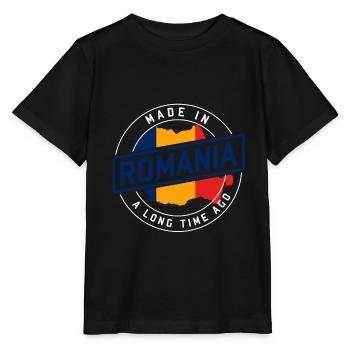 Romania - Stanley/Stella MINI CREATOR Kids’ T-Shirt - black - Front - Mikhail (115cm)
